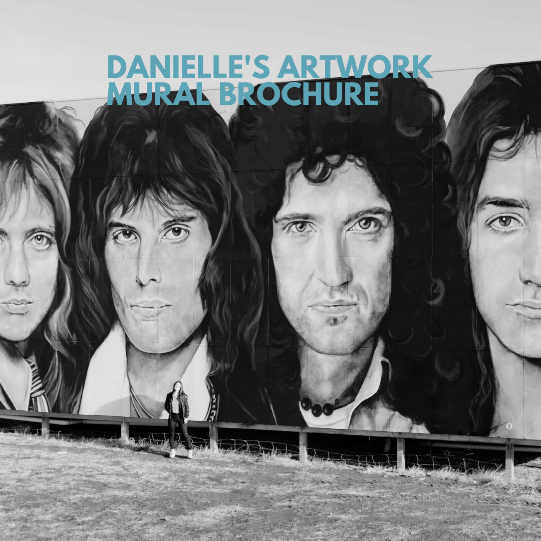 Danielle's Artwork Mural Brochure