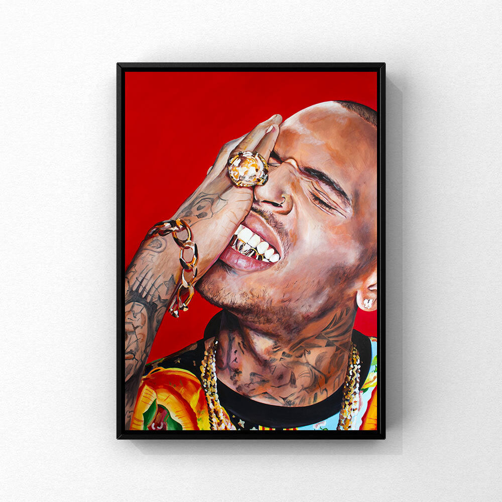 Chris Brown Chains Print