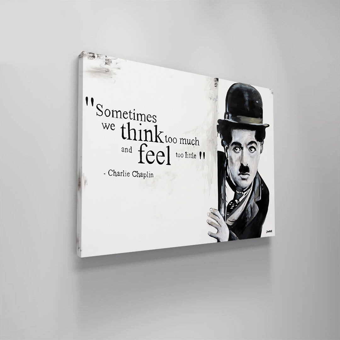Charlie Chaplin Canvas