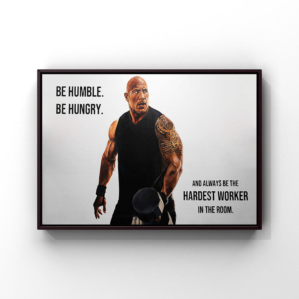 The Rock Print