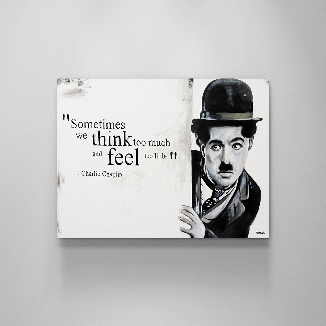 Charlie Chaplin Canvas