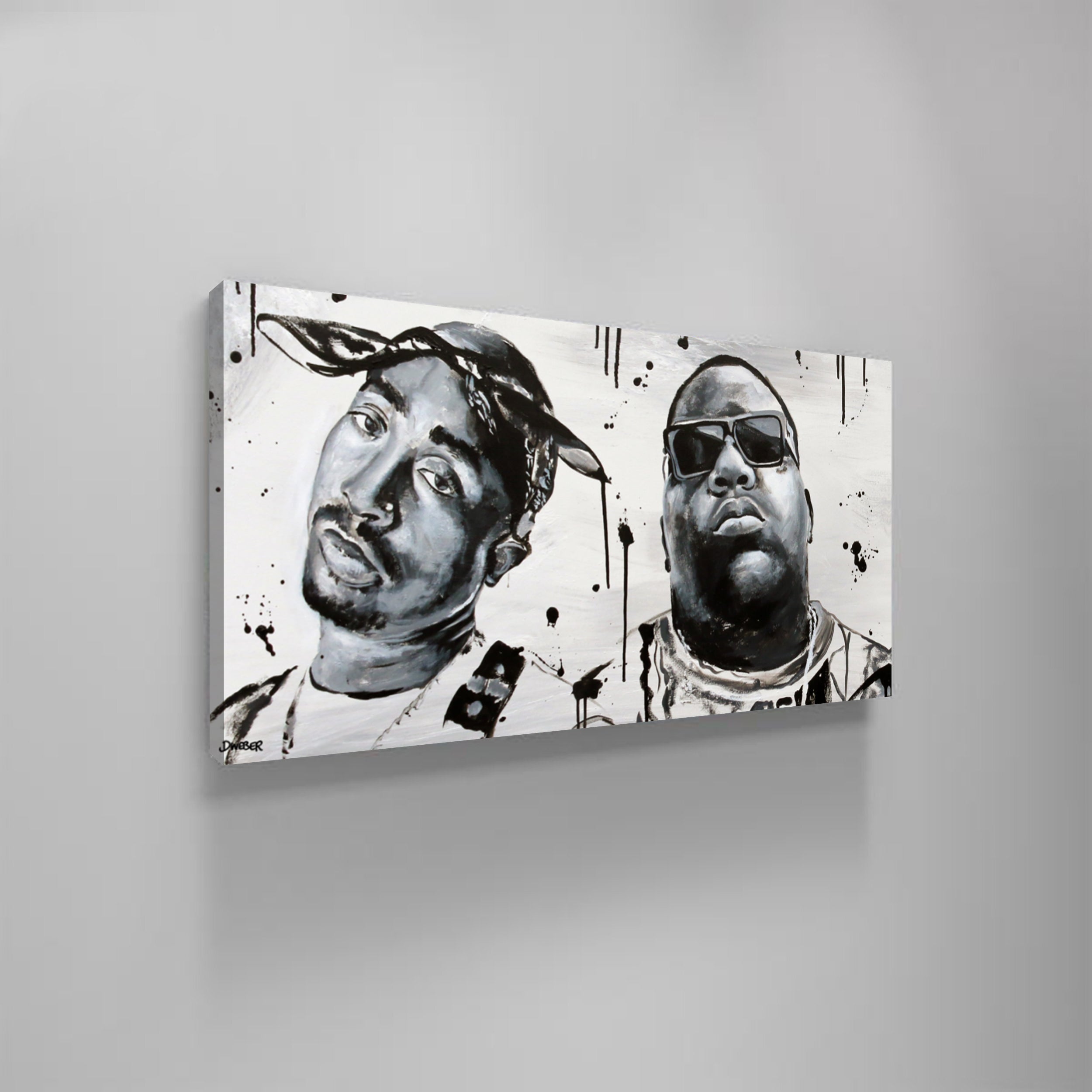 Tupac & Biggie Canvas