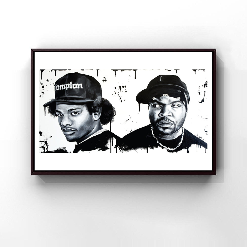 Eazy-E & Ice Cube Print