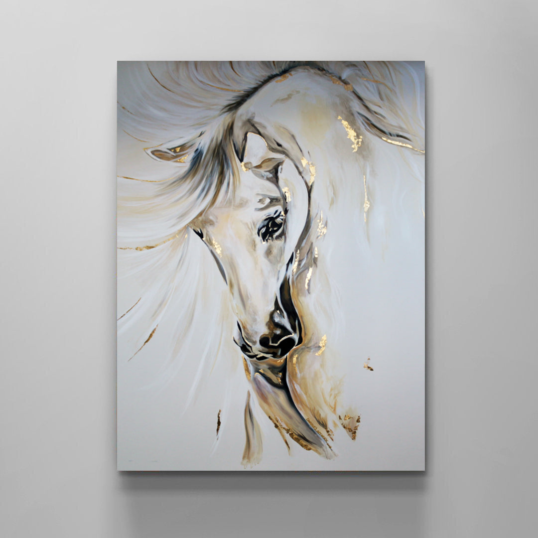 White Horse Canvas