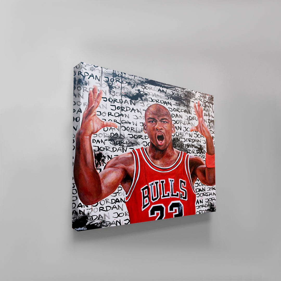 Jump Man Canvas