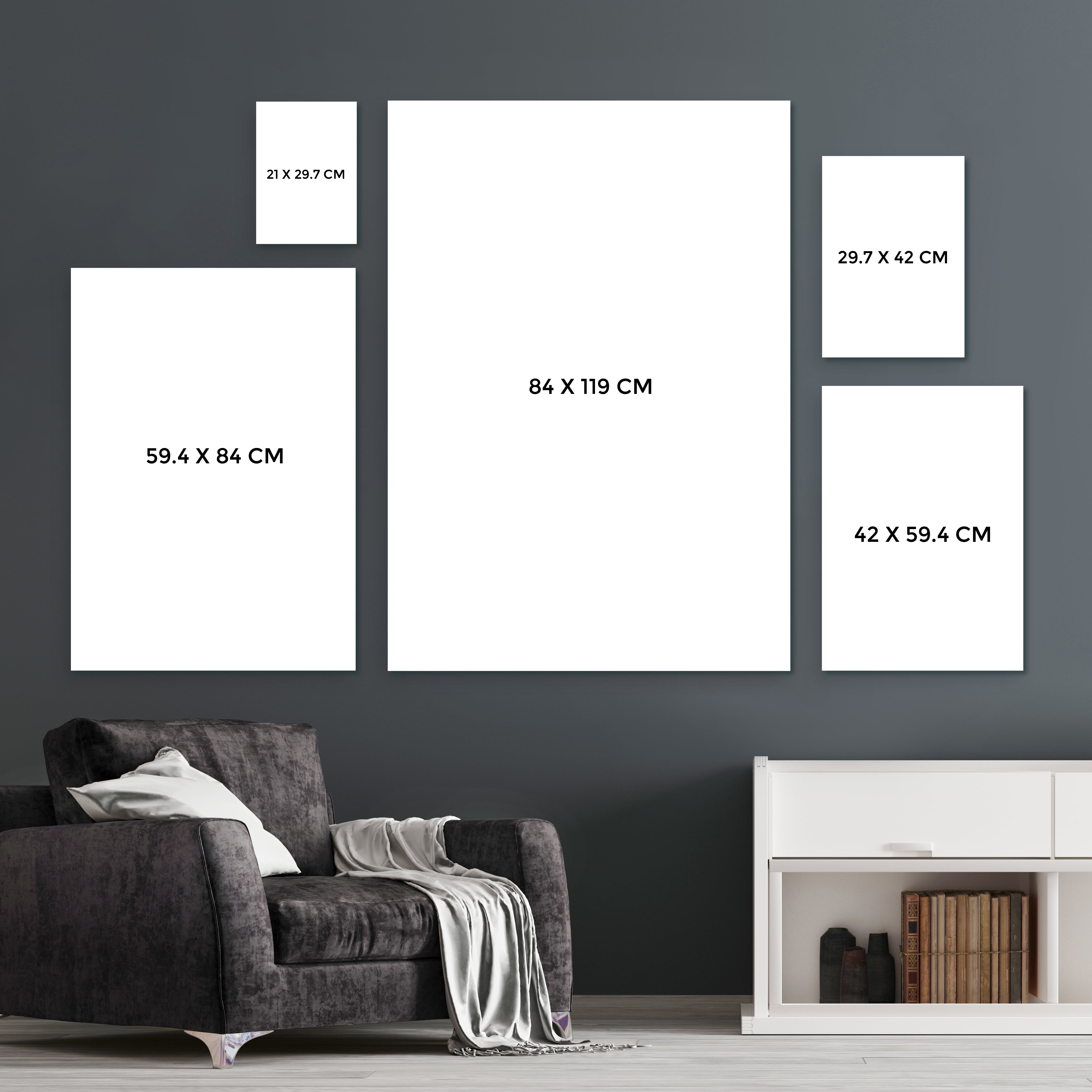 Biggie 'MONEY NEVER SLEEPS' Print