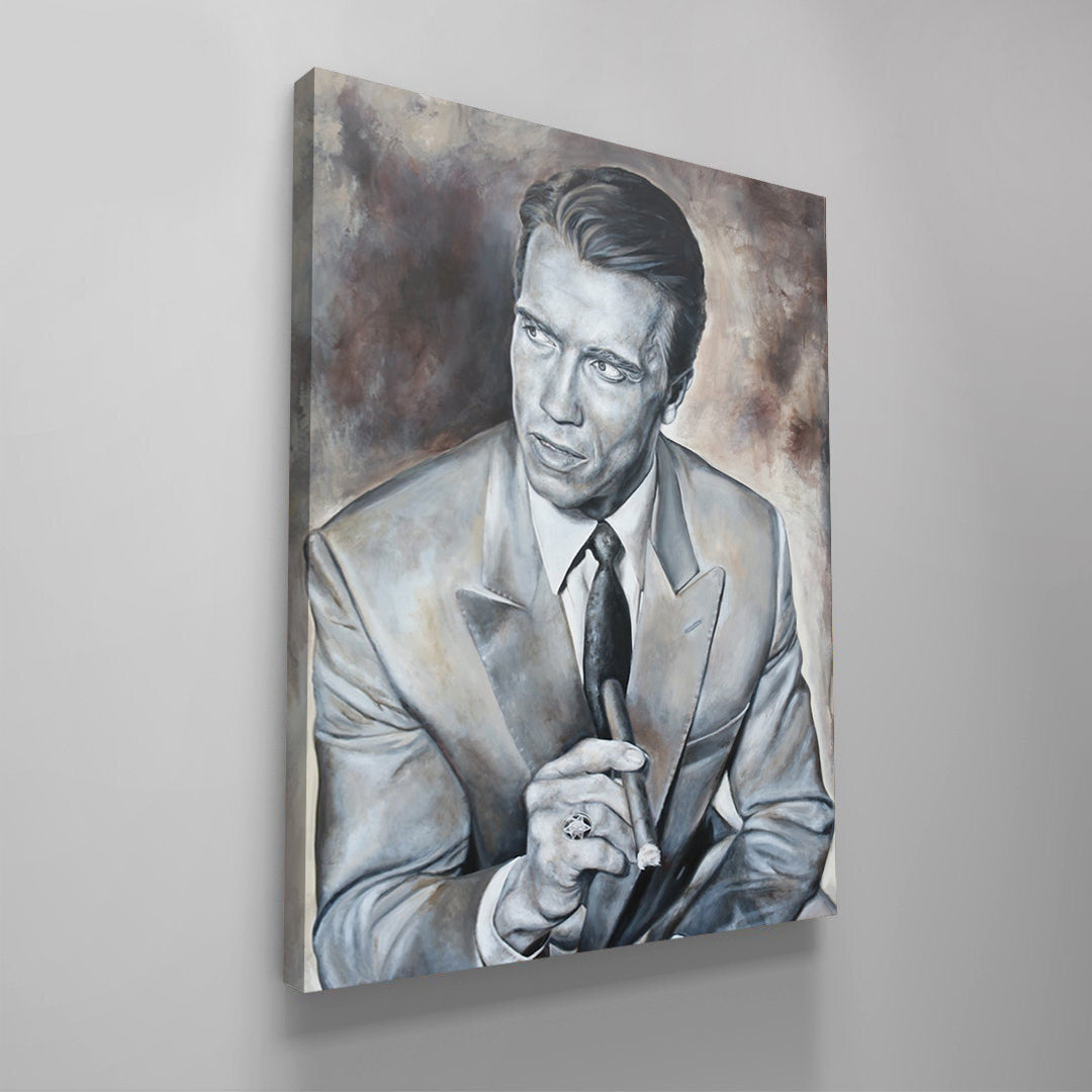 'TIMELESS' - Arnold Schwarzenegger Canvas