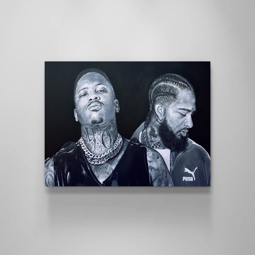 YG & Nipsey Canvas