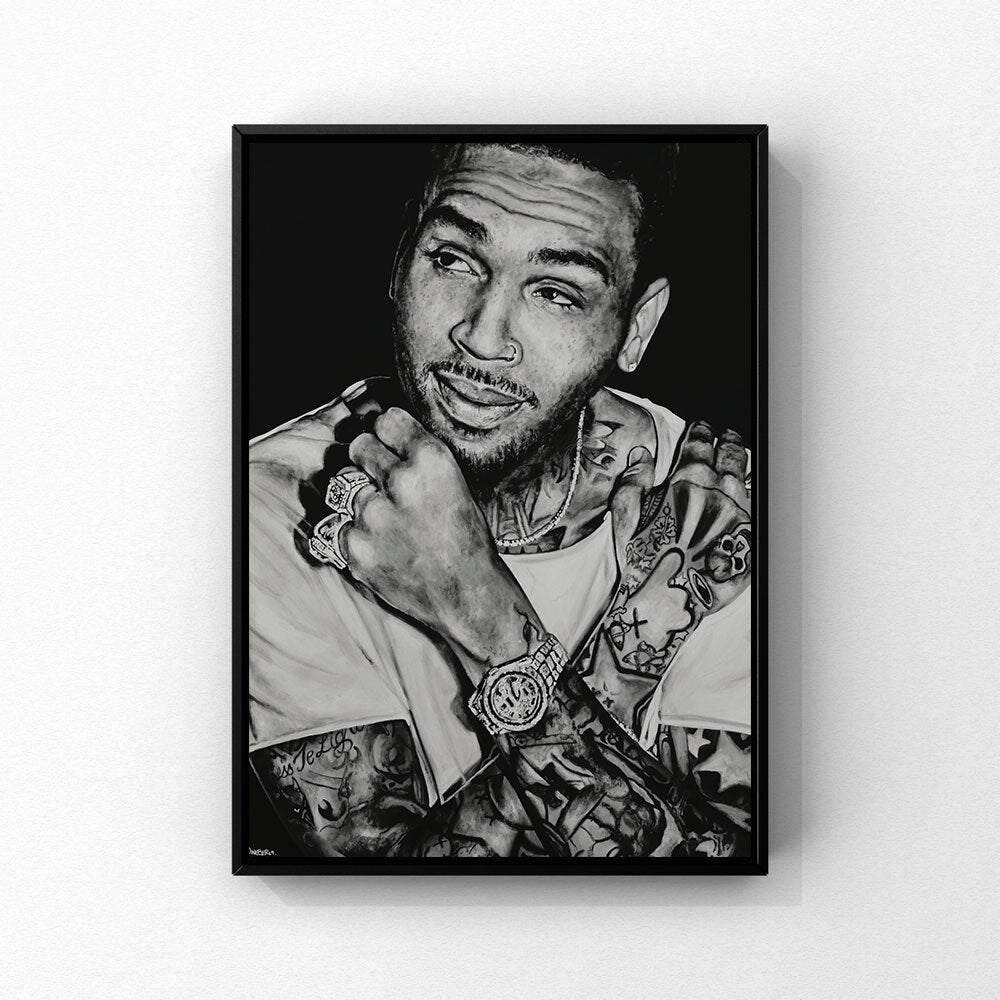 Chris Brown Print
