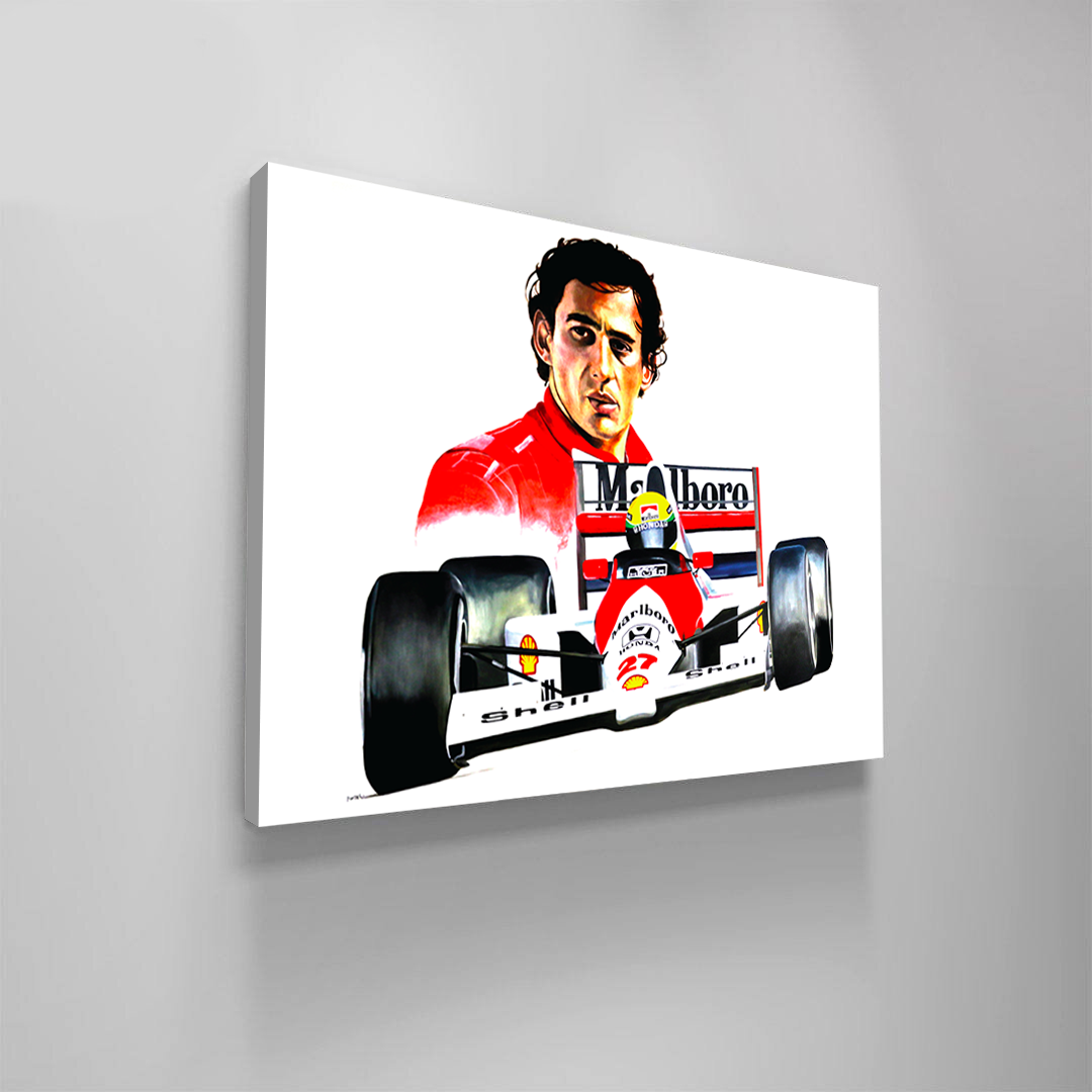 Ayrton Senna Canvas
